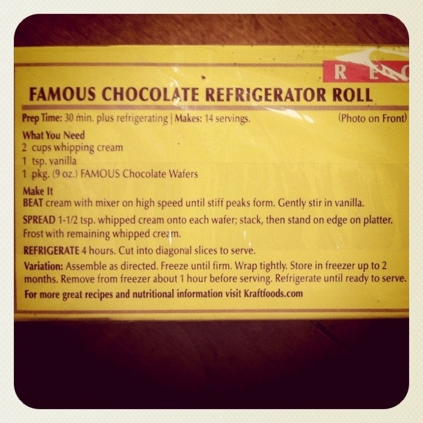 the old school recipe